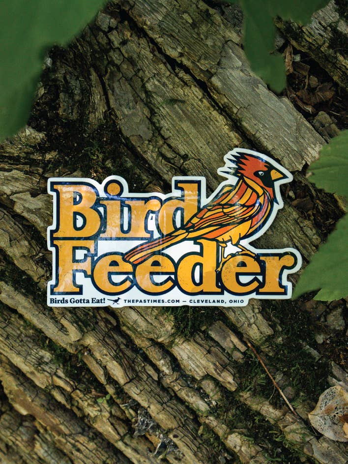 Bird Feeder Sticker for wholesale by ThePastimes.com