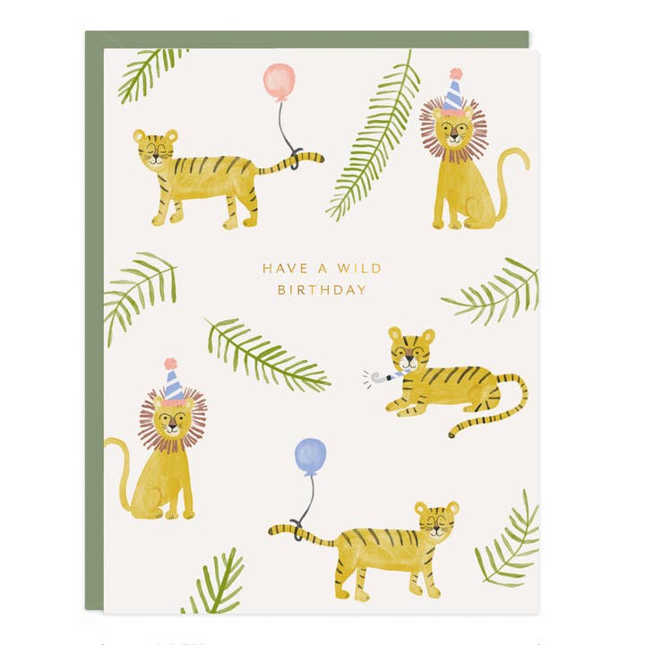 Wild Birthday Card for wholesale by Ramona & Ruth