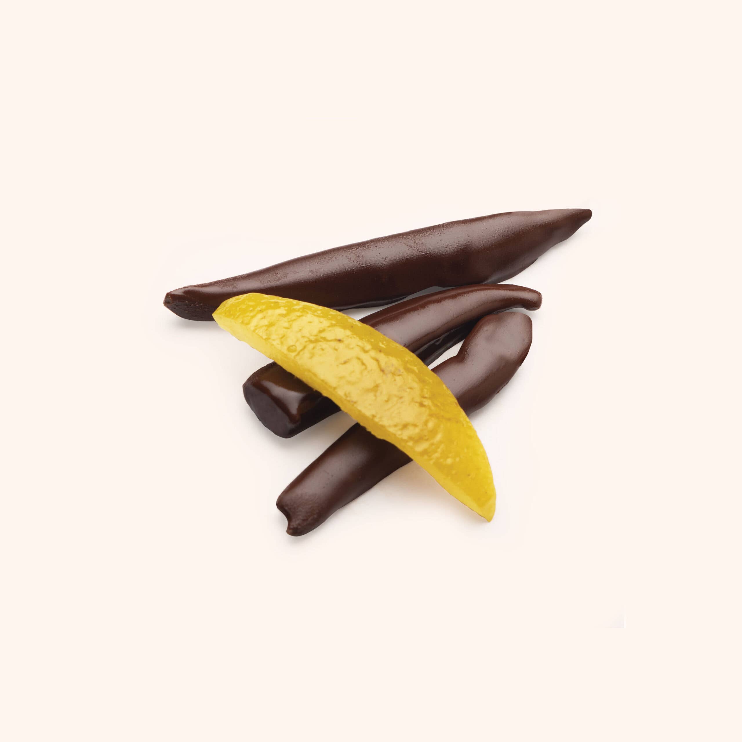 Cioccolato Lavoratti 1938 - Vente Friandises enrobées de chocolat - Écorces de citron enrobées de chocolat noir 60g8