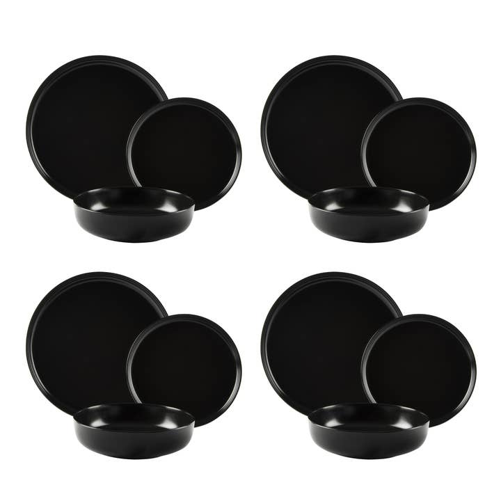 Nordic Sort Tallerkensæt 12 for engroshandel hos Bergamaschi & Vimercati S.p.a.