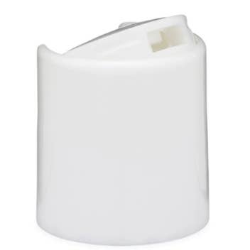 25-Plastikkapper, Hvid Glat Skive Tophætter - Størrelse (20-410) for engroshandel hos Sweet Scents by Amanda