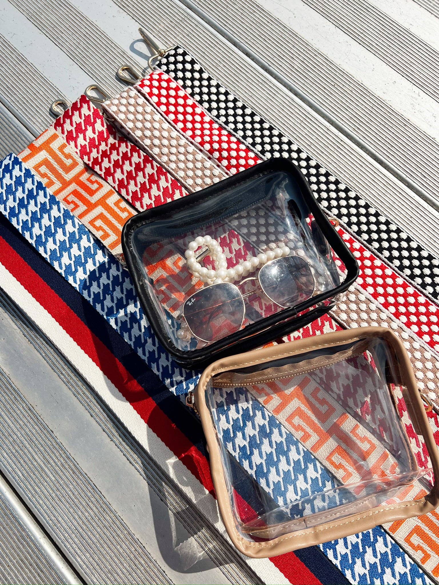 KENZKUSTOMZ - Vente Sac à bandoulière – femme - Sac à main clair pour jour de match + concert - PRÊT À EXPÉDIER1