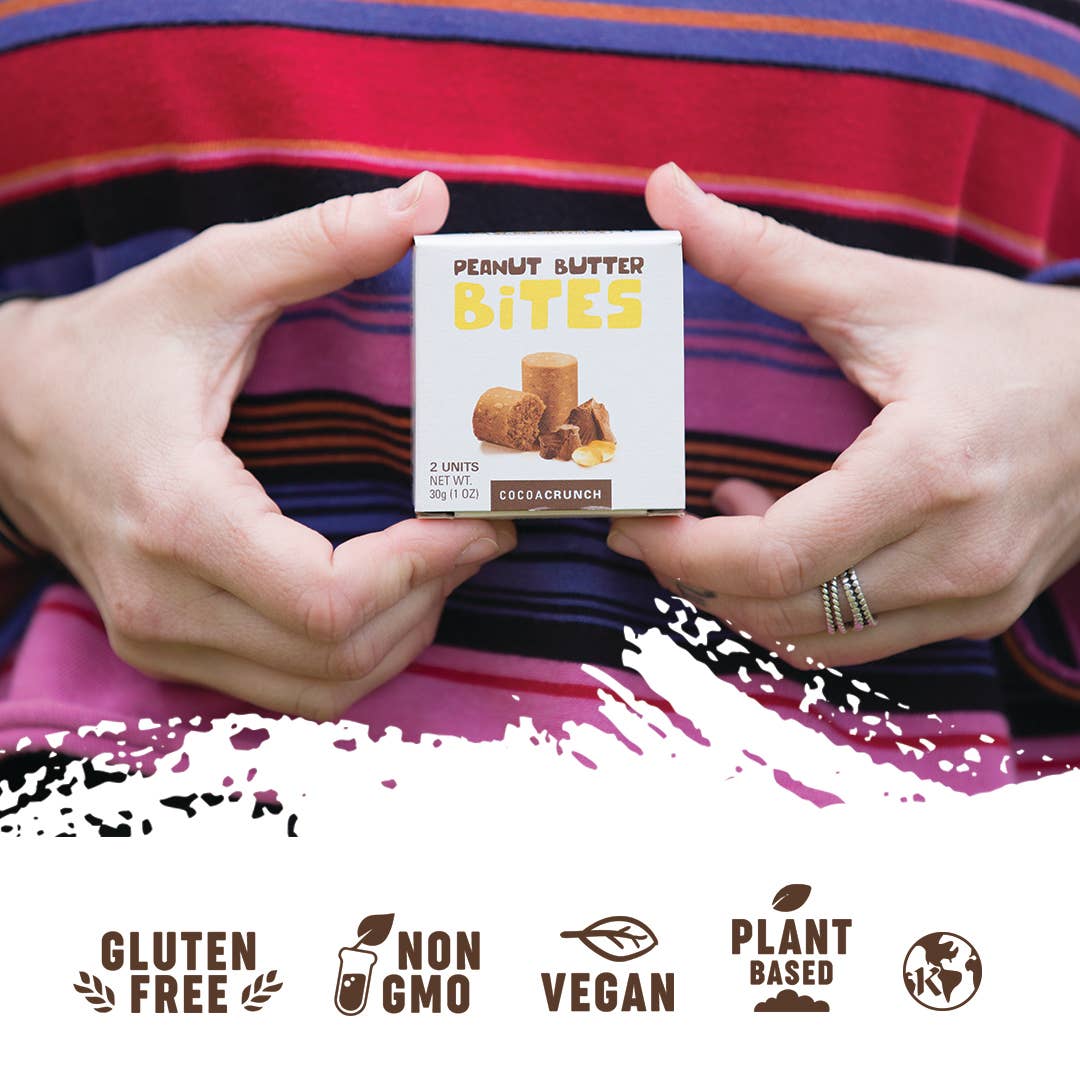 PASOKIN - Wholesale Snack Bar - Pasokin Peanut Butter Bites - Cocoa Crunch3