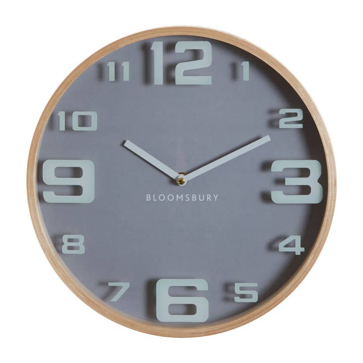 Vitus Large Digits Wall Clock for wholesale by Interiors by Premier