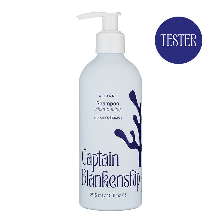TESTER - Shampoo with Aloe & Seaweed - 10oz for wholesale by Captain Blankenship