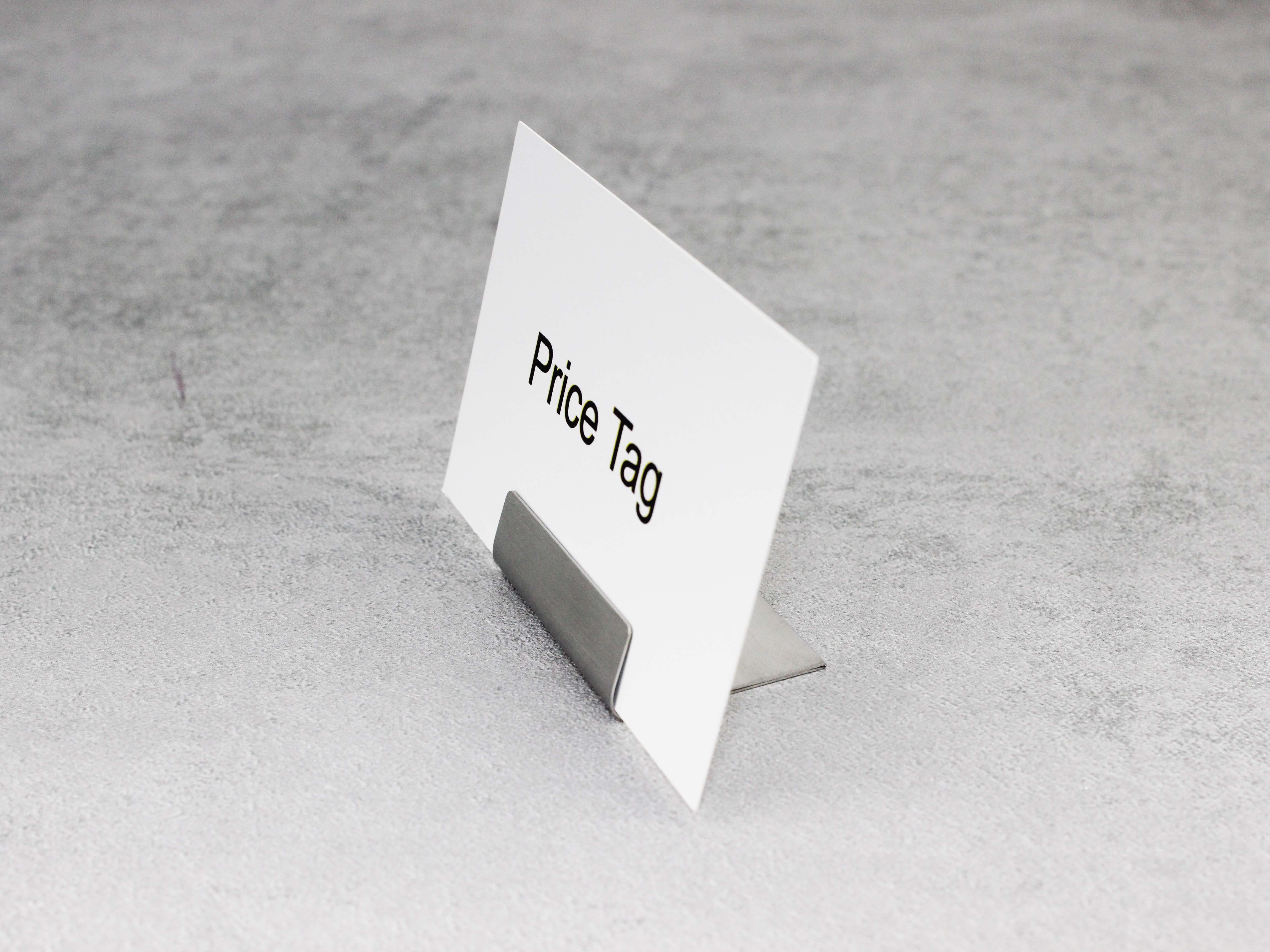 OtimSan - Wholesale Plaatskaartje - Set van 20 prijskaartjeshouders van messing7