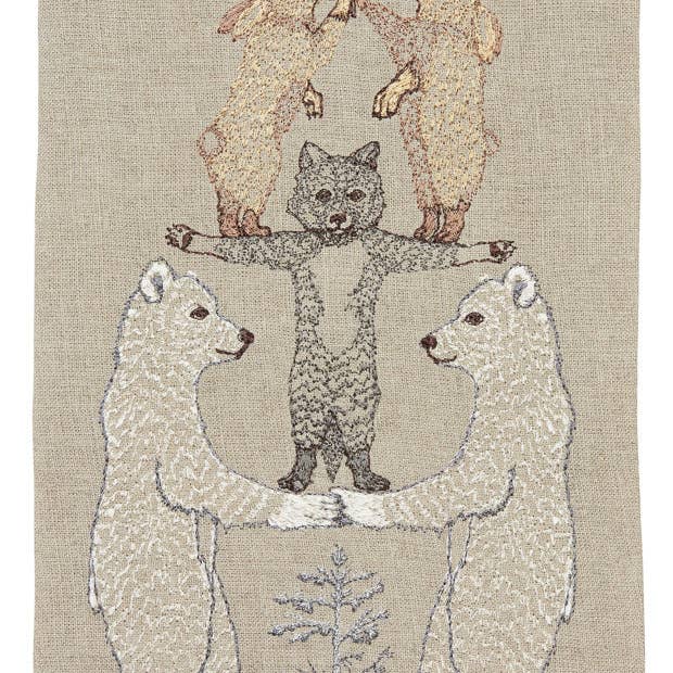 Coral & Tusk - Wholesale Tea Towel - Arctic Tree Tea Towel