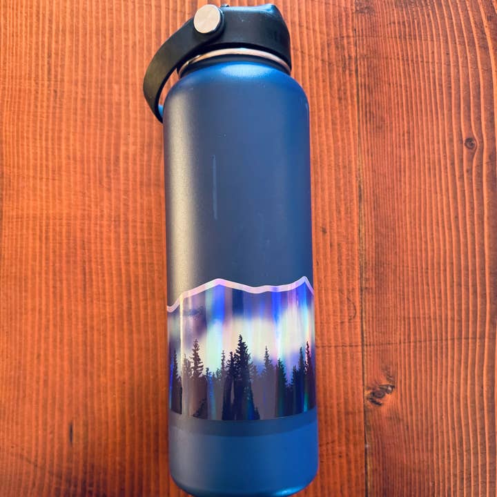 Creatively Leanne - Wholesale Sticker - Northern Lights Sticker Wrap - Holographic