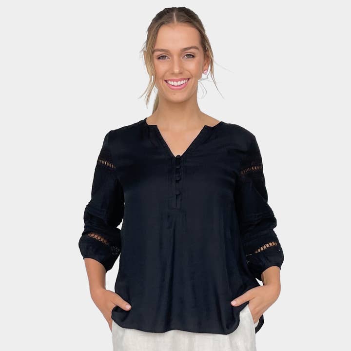 Shirt mit Laternenhülse für den Großhandel von Amyic