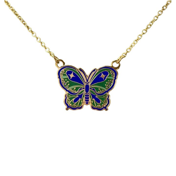 Schmetterling Halskette für Mädchen für den Großhandel von Jungle Empire