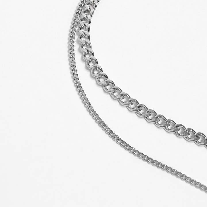 WJW - Wholesale Link & chain necklace - Stainless Steel Curb Chain Necklace8