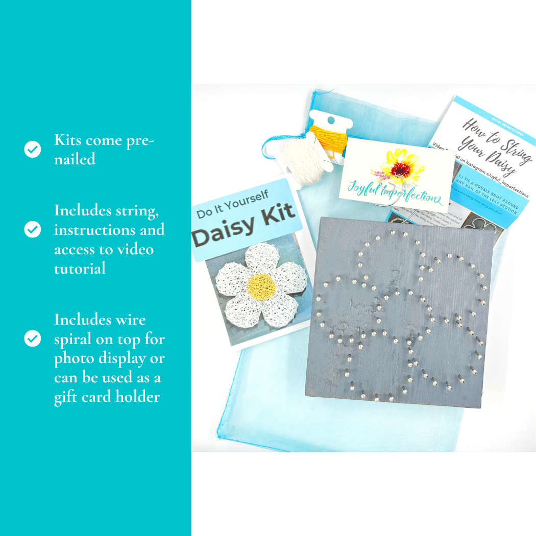 Joyful Imperfectionz - Vente Kit de bricolage - Activité de fête rétro | Cadeaux de fête originaux | Kit de bricolage Groovy1