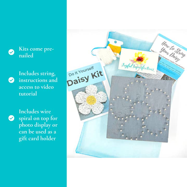 Joyful Imperfectionz - Wholesale DIY Craft Kit - Retro Party Activity | Funky Party Favors | Groovy Craft Kit1