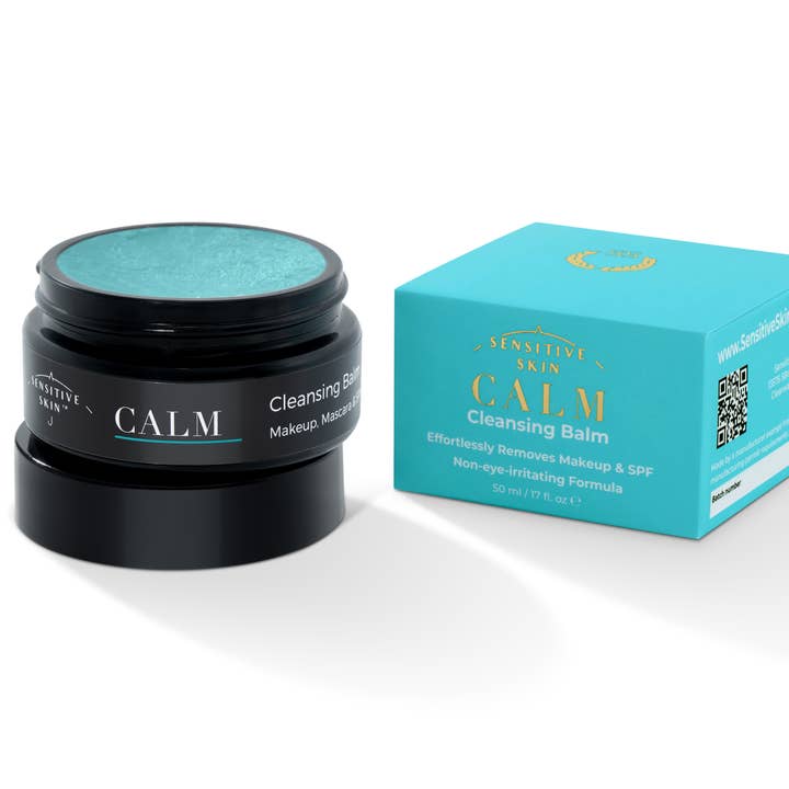 SENSITIVE SKIN Brand - Wholesale Facial Cleanser - CALM, Cleansing Balm - Makeup & SPF Remover, 50 ml3