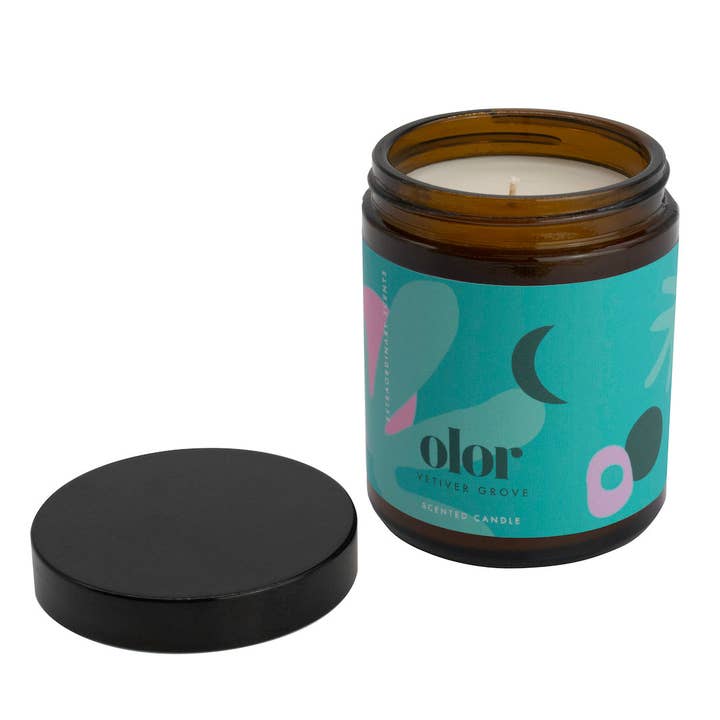 OLOR – wholesale Jar/filled candle – Vetiver Grove Jar Candle2