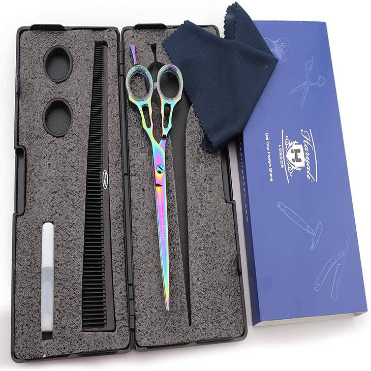 Professional 5.5 Hairdressing Barber Scissors Hair Cutting