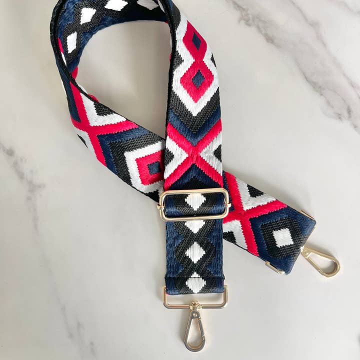 Bracelet de sac en diamant - Rouge pour la vente par MODish Design Co