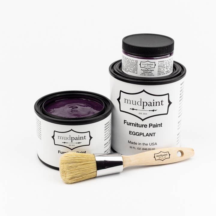 MudPaint - Wholesale Paint Set - Eggplant - MudPaint Clay Furniture Paint17