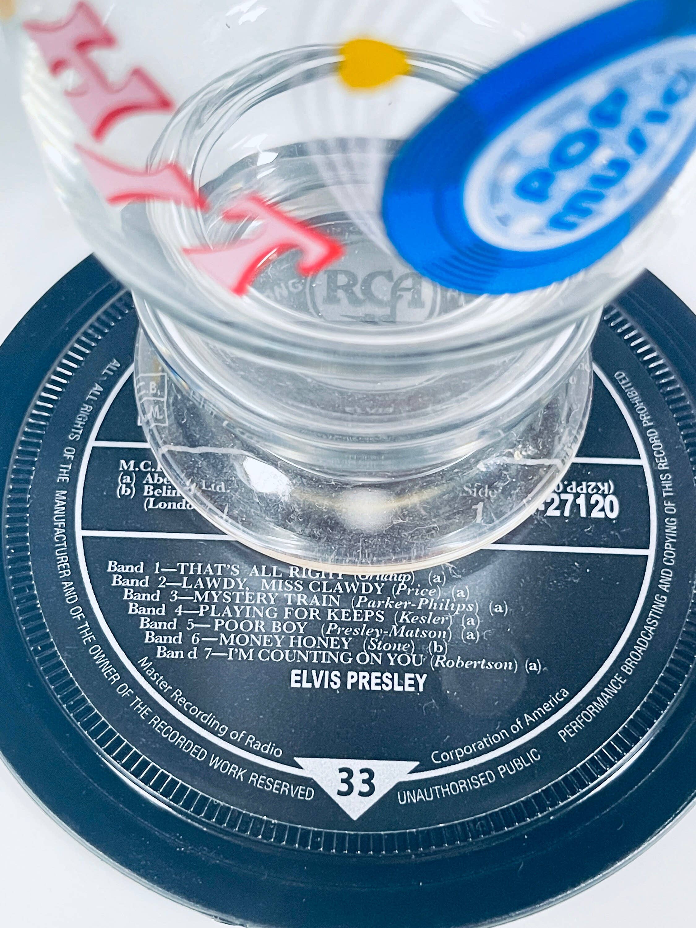 Popsters - Vente Sous-verre - Coaster de la maison de disques Elvis Presley. Popsters2