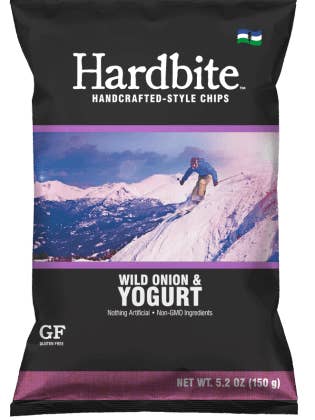 Wild Onion & Yogurt (150g/5.2oz) for wholesale by Hardbite Chips