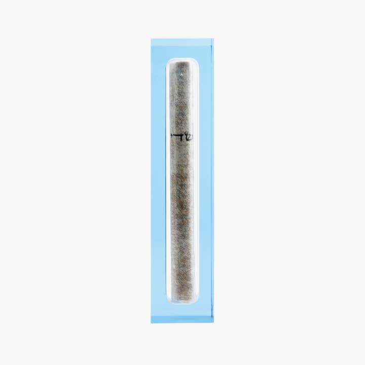 Apeloig Collection - Wholesale Ornament - Mezuzah Small Baby Blue1
