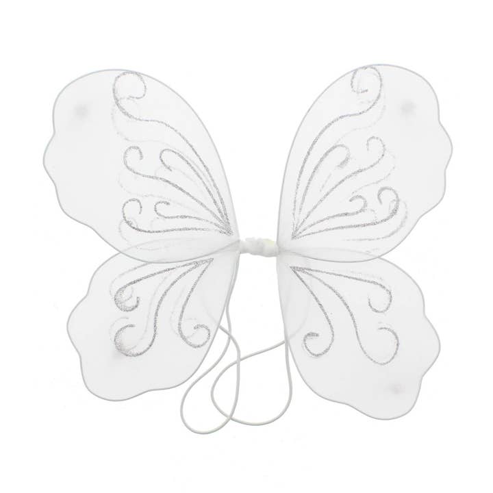 Topkids Accessories – wholesale Utklädningsdräkter – Barn – Ängelvingar Fairy Butterfly Pixie Tinkerbell Maskeraddräkt Flickor Klä upp Kostym Baby Småbarn Barn Barn Små Små Mini-Leksaker Fairywings Set Glitter12