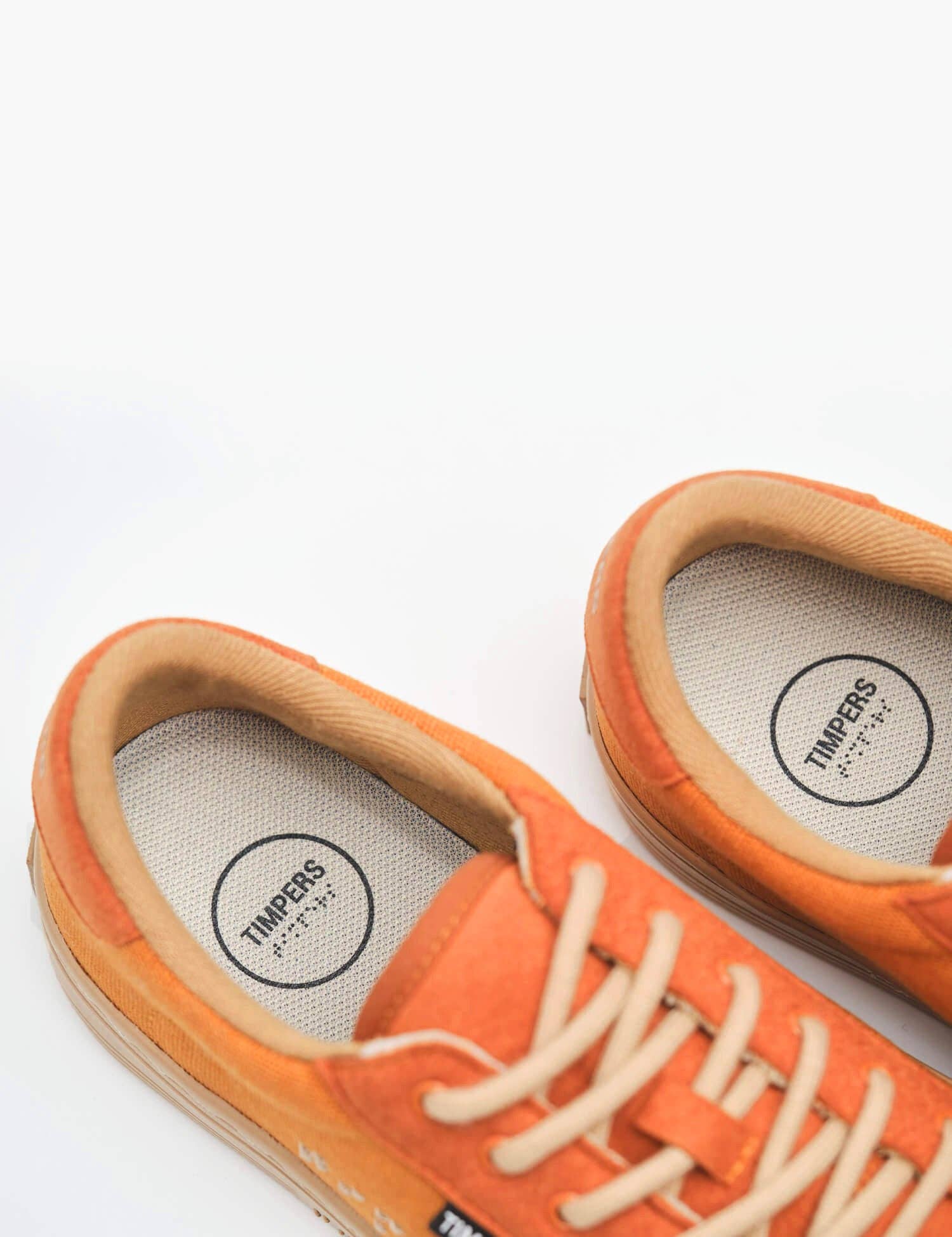 Timpers - Venta al por mayor Zapatillas deportivas - Unisex - Vegan Sneakers – Orange Cotton3