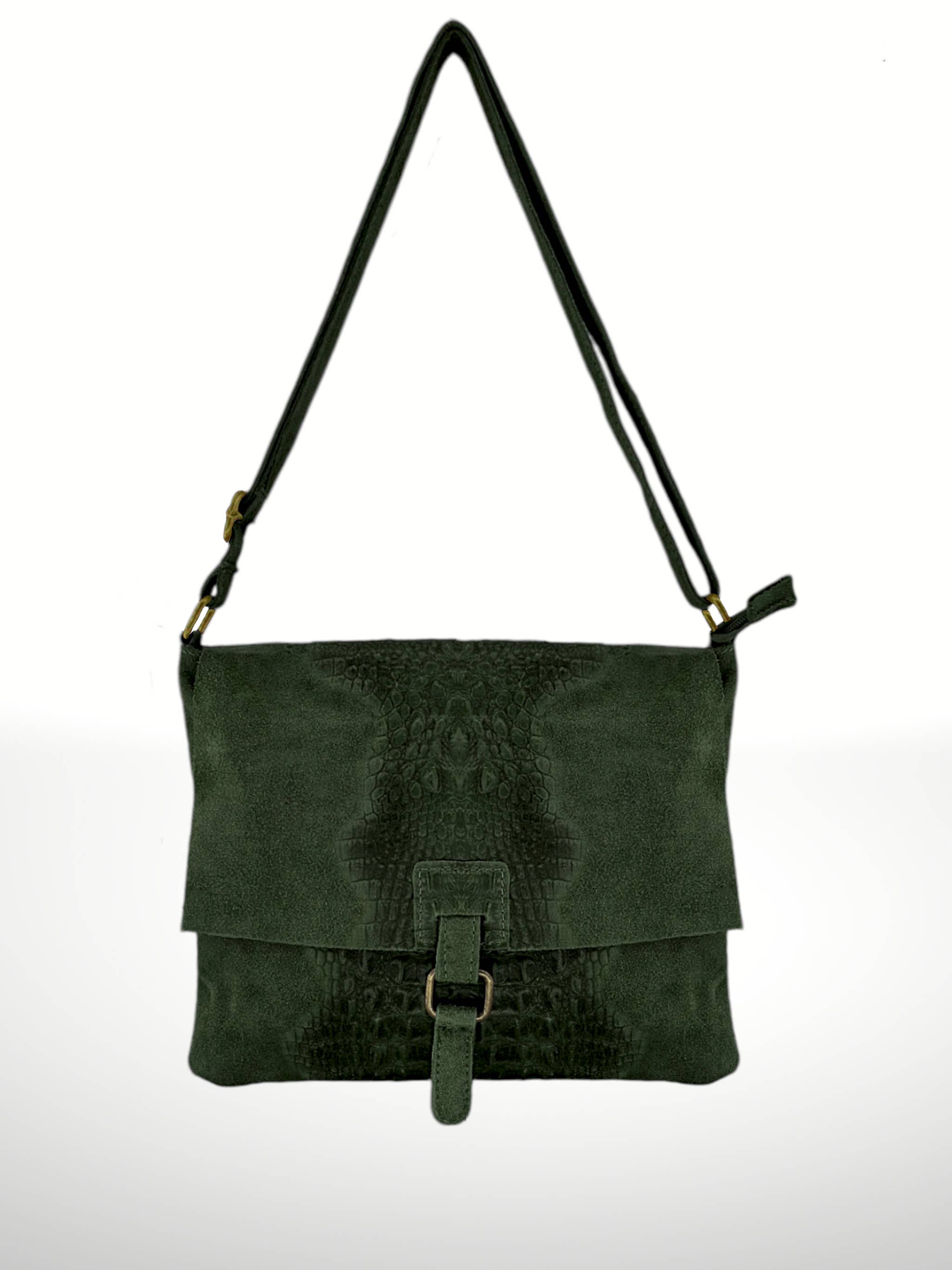 ITALIAN'S LEATHER - Vendita all'ingrosso Borsa a tracolla - Donna - Tracolla in pelle scamosciata Adina 1900336