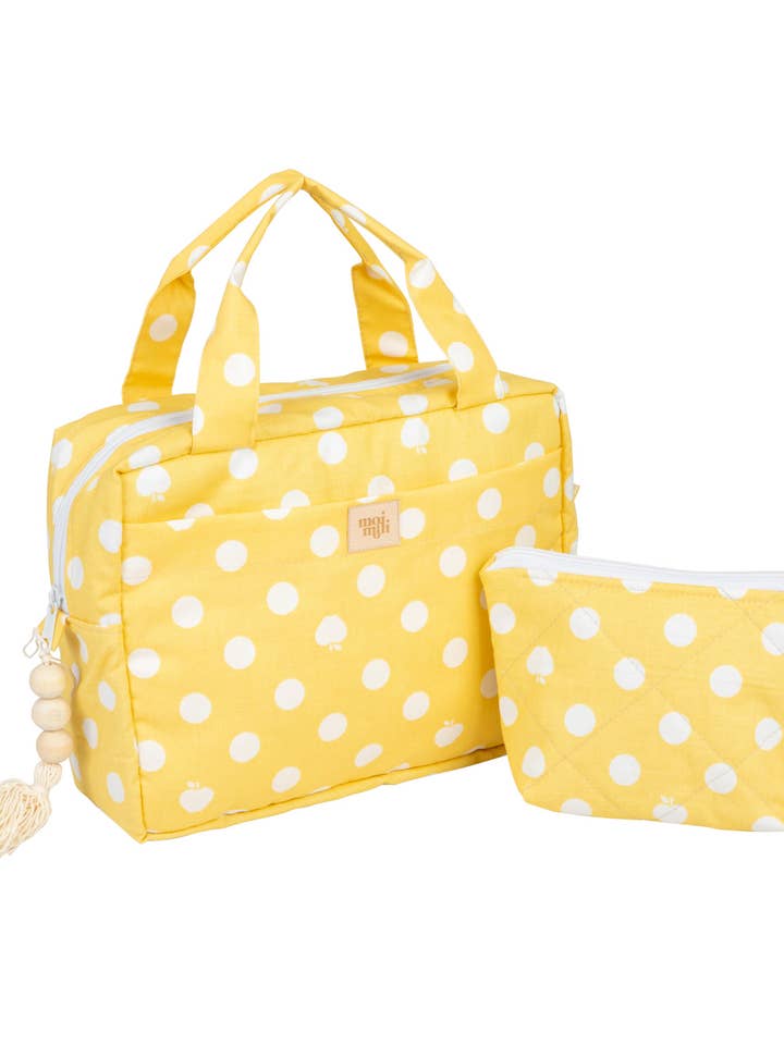 Sminkväska set ”Dots” för wholesale av Moi Mili