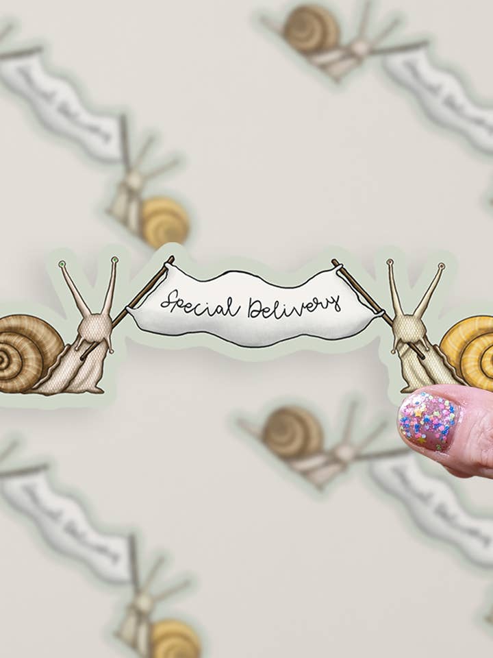 Besondere Lieferung Schnecken Vinyl Aufkleber für den Großhandel von Lucid Moon Studio, LLC