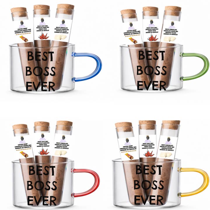 Muestras de Chocolate para Bebida en Tazas de Espresso 4 Unidades - Mejor Jefe para venta al por mayor de Oba's Snacks