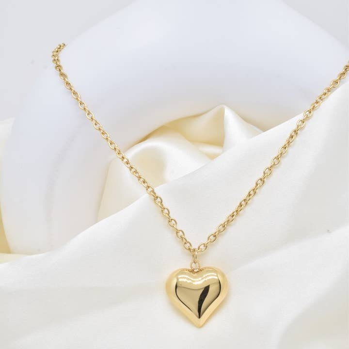 Halskæde i rustfrit stål - BJ210313 for engroshandel hos Kapyco