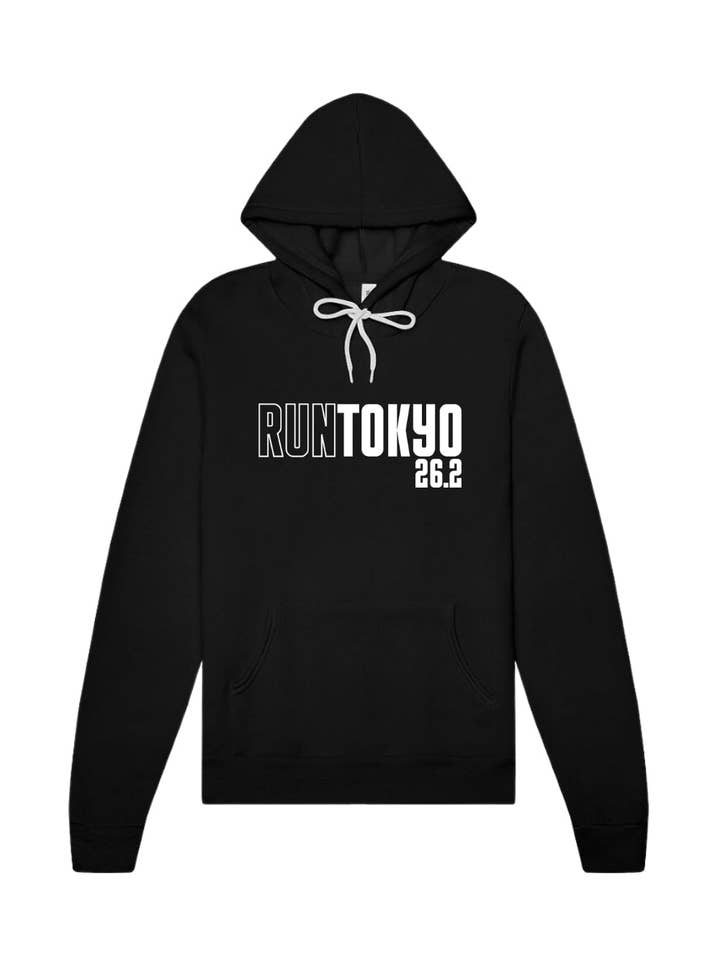 Run Tokyo 26.2 Hoodie Sweatshirt for wholesale by Sarah Marie Running Co