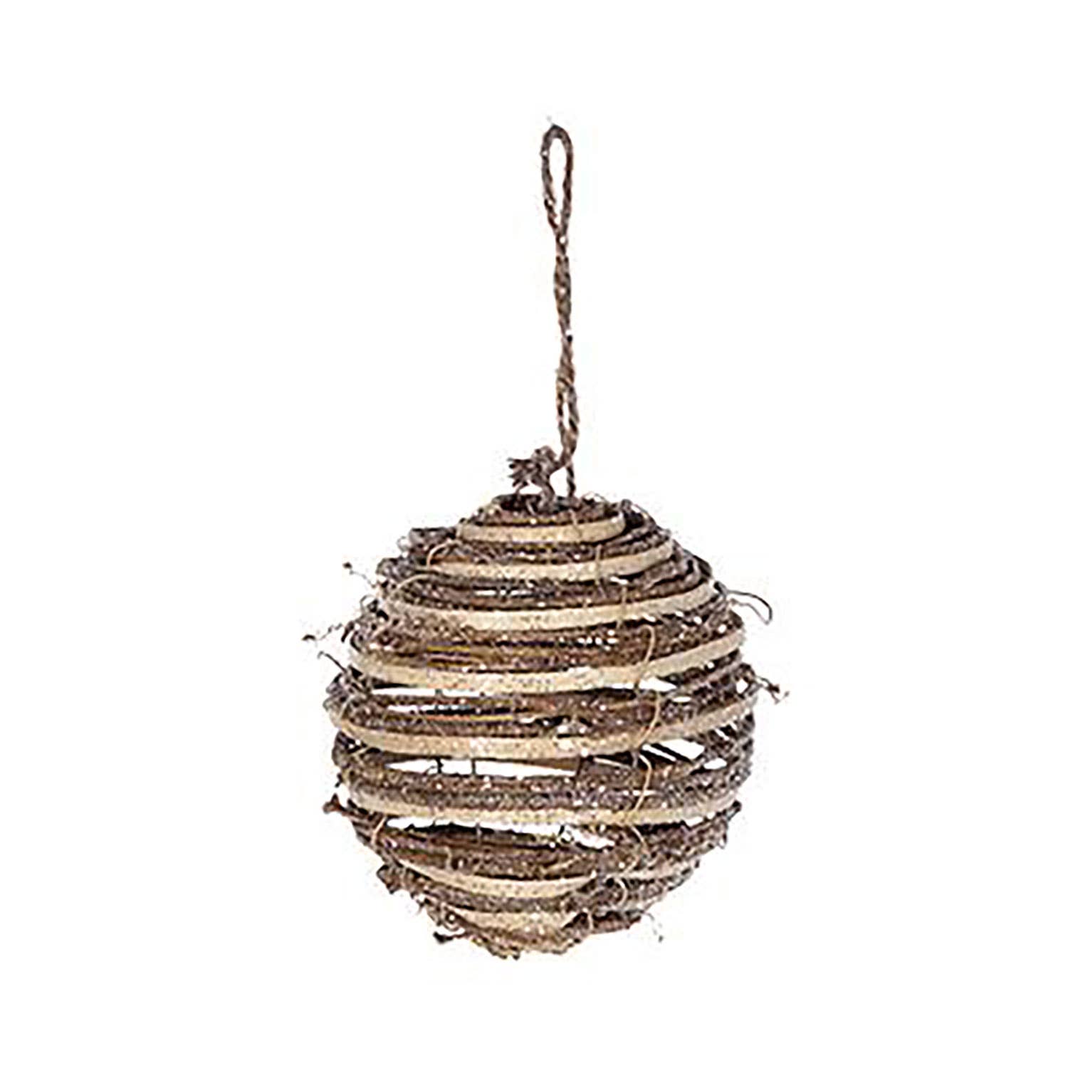 A&B Home Group Inc. - Vendita all'ingrosso Decorazione - Pallone in rattan PE D5" - Marrone0
