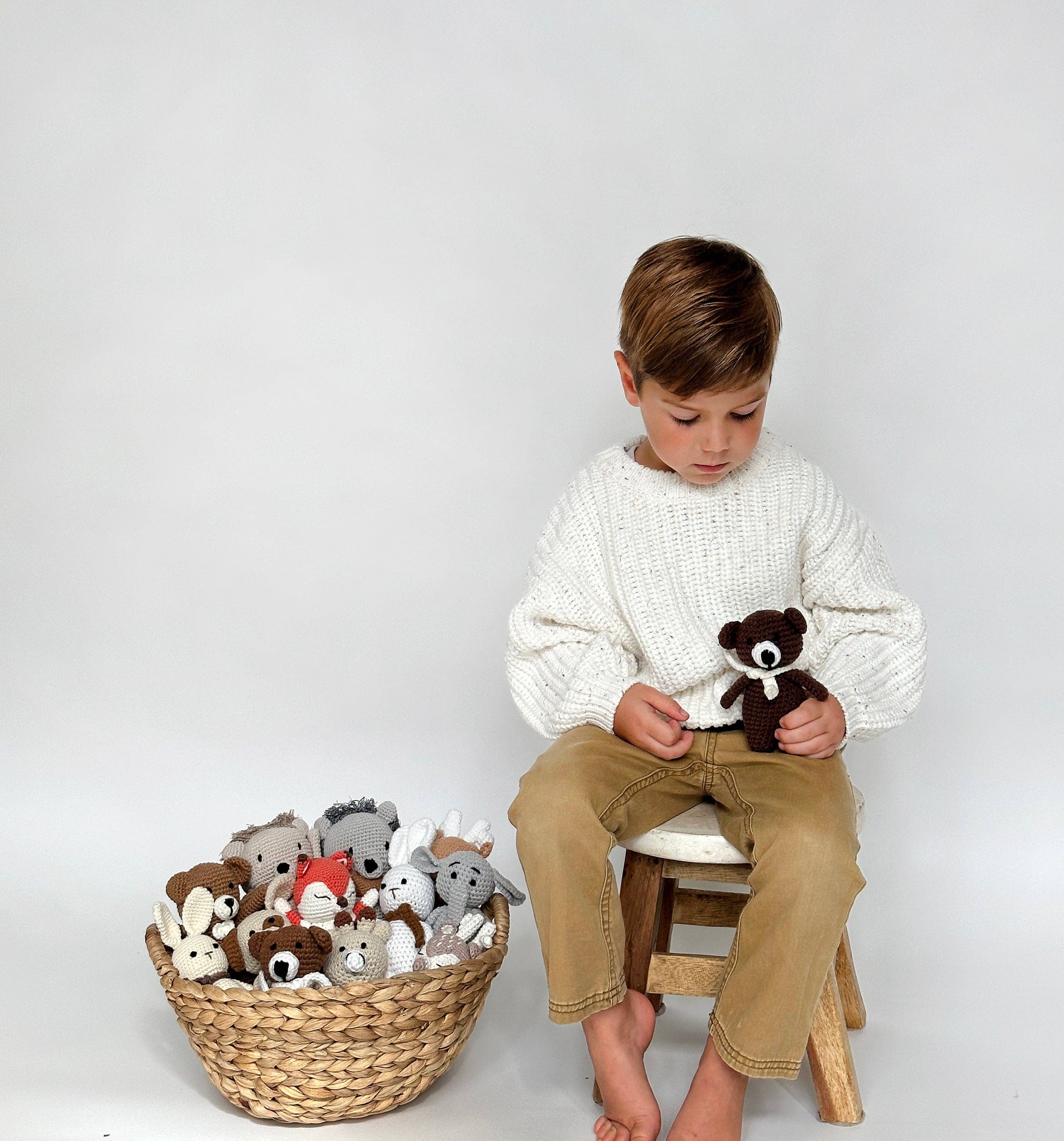 OLIVE & CRADLE – Engroshandel Plyslegetøj - Børn og baby – Mini hæklede dyr6