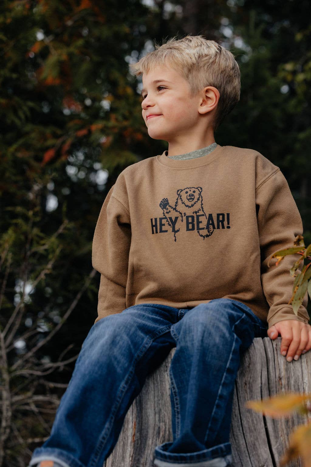 Made of Mountains - Wholesale Sweatshirt - Kids - Hey Bear! Kids Crew4