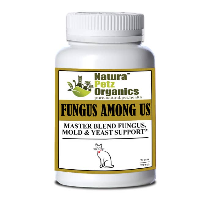 Natura Petz Organics - Venta al por mayor Suplemento - Gatos y perros - Fungus Among Us Max Master Blend, ayuda a los hongos, el moho y la levadura* Perros y gatos3
