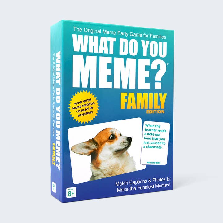 What Do You Meme?® Family Edition - The Hilarious Family Card Game for Meme Lovers for wholesale by What Do You Meme