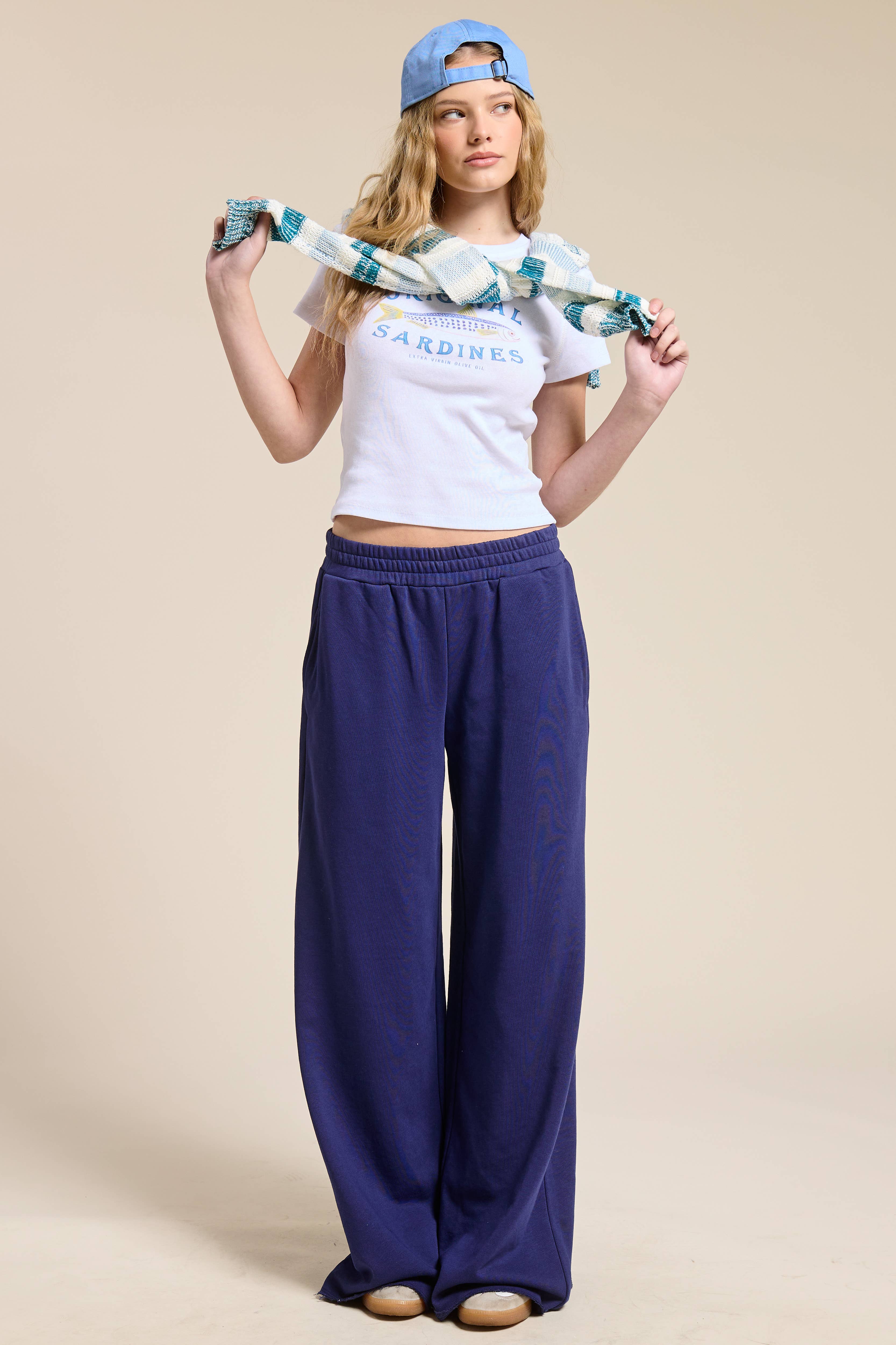 Mimosa - Wholesale Lounge Sweatpants/Joggers - Women's - Wide Leg Cotton Jogger Sweatpants16