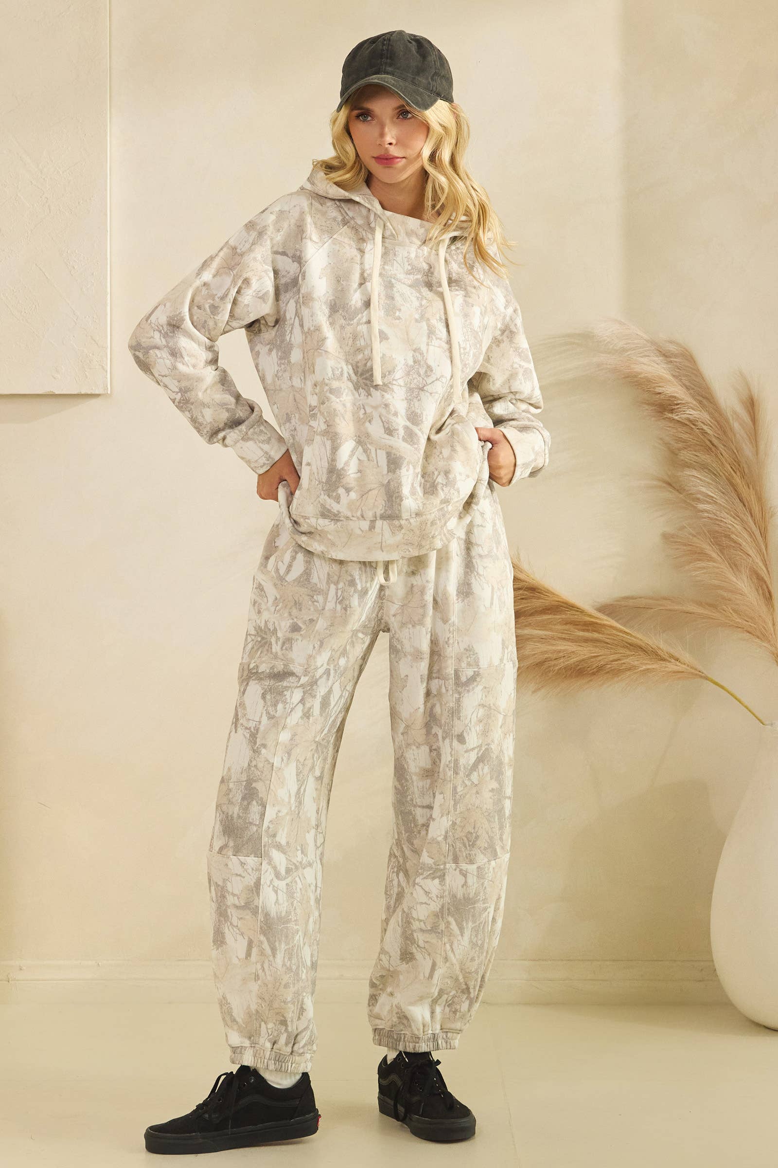 Veveret - Wholesale Pants - Women's - Printed French Terry Pants61