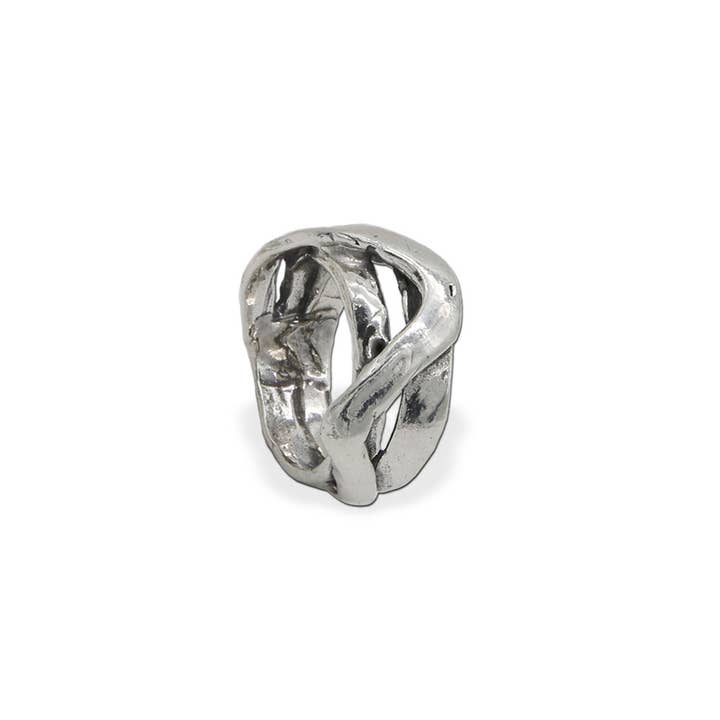 Mandile Gioielli - Wholesale Band/Stacked Ring - Unisex band ring in 925 silver - AR0022