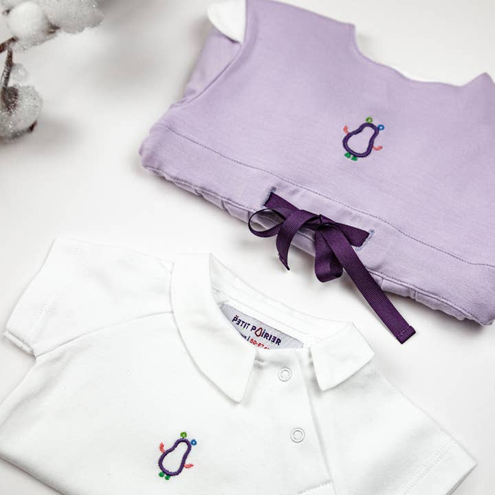 Nascimento “Dream in Lilás” por atacado de Petit Poirier