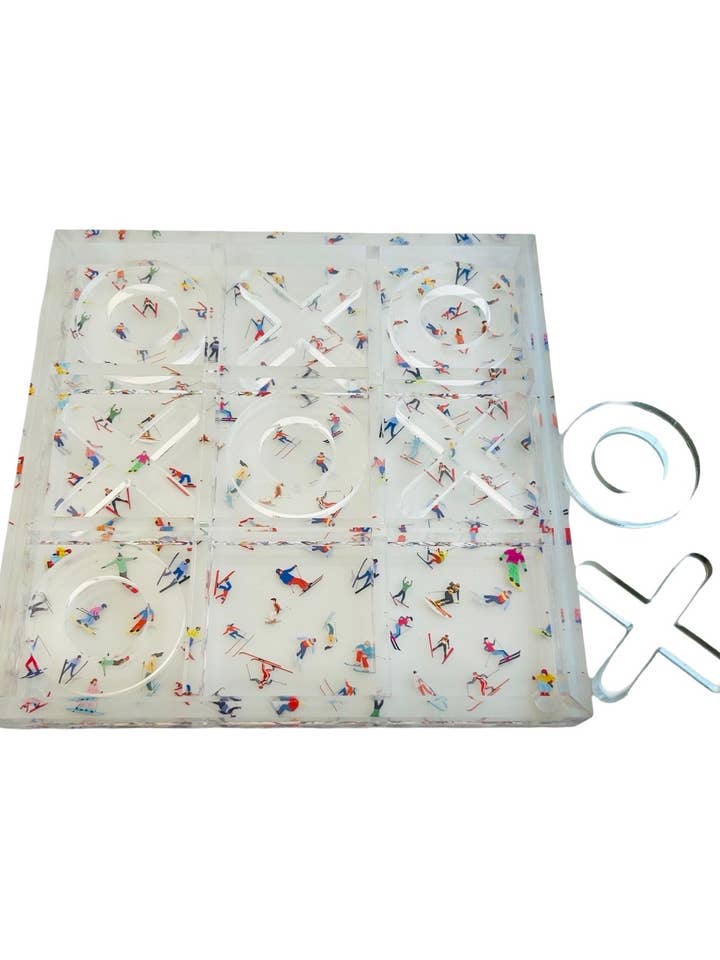 Game, Tic Tac Toe, Ski for wholesale by Maven Home