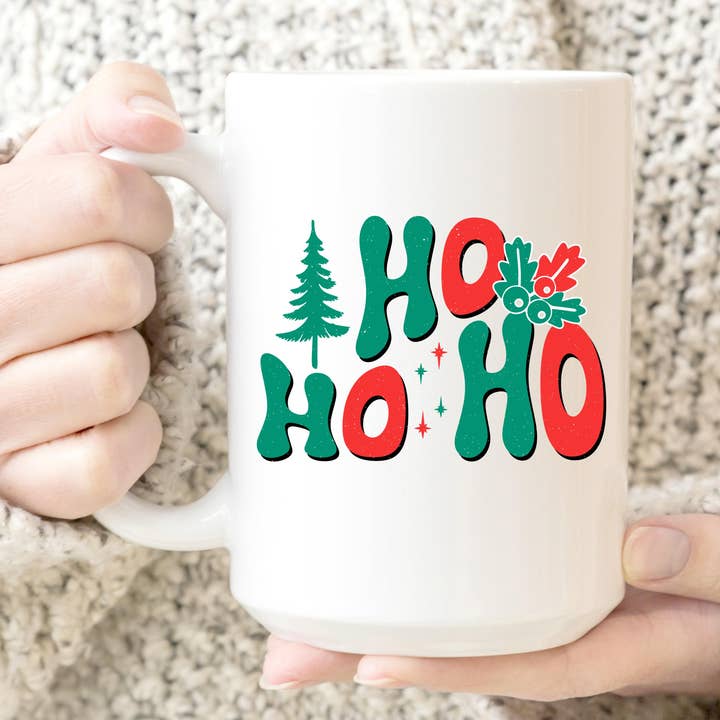 Mug Happy Christmas, cadeau de Noël, idées cadeaux de Noël pour la vente par Hm Mugs