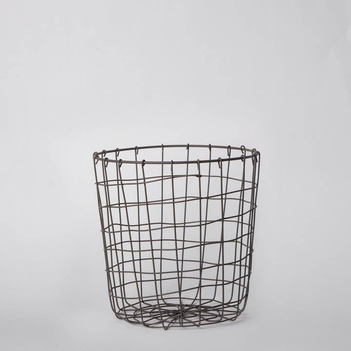 Porto Boutique - Wholesale Basket - Basket – Round Iron Decorative Storage1