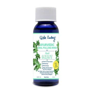 1oz Ayurvedic Oral Pulling Rinse for wholesale by Oral Fitness, Inc./Dale Audrey RDH