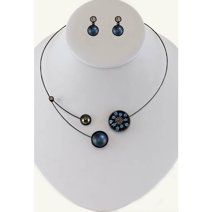 Kristina Collection - Wholesale Pendant/Charm Necklace - 788B - LM82