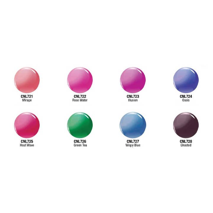 PINEAPPLE Beauty - Wholesale Retailer Display - Beauty & Wellness - LA Colors CPD815 Sheer Jelly Nail Polish Display - 24 pcs