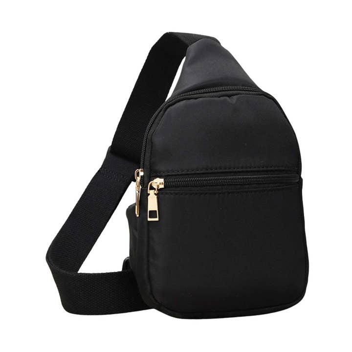 Minibandolera de nailon macizo para venta al por mayor de Madeline Love