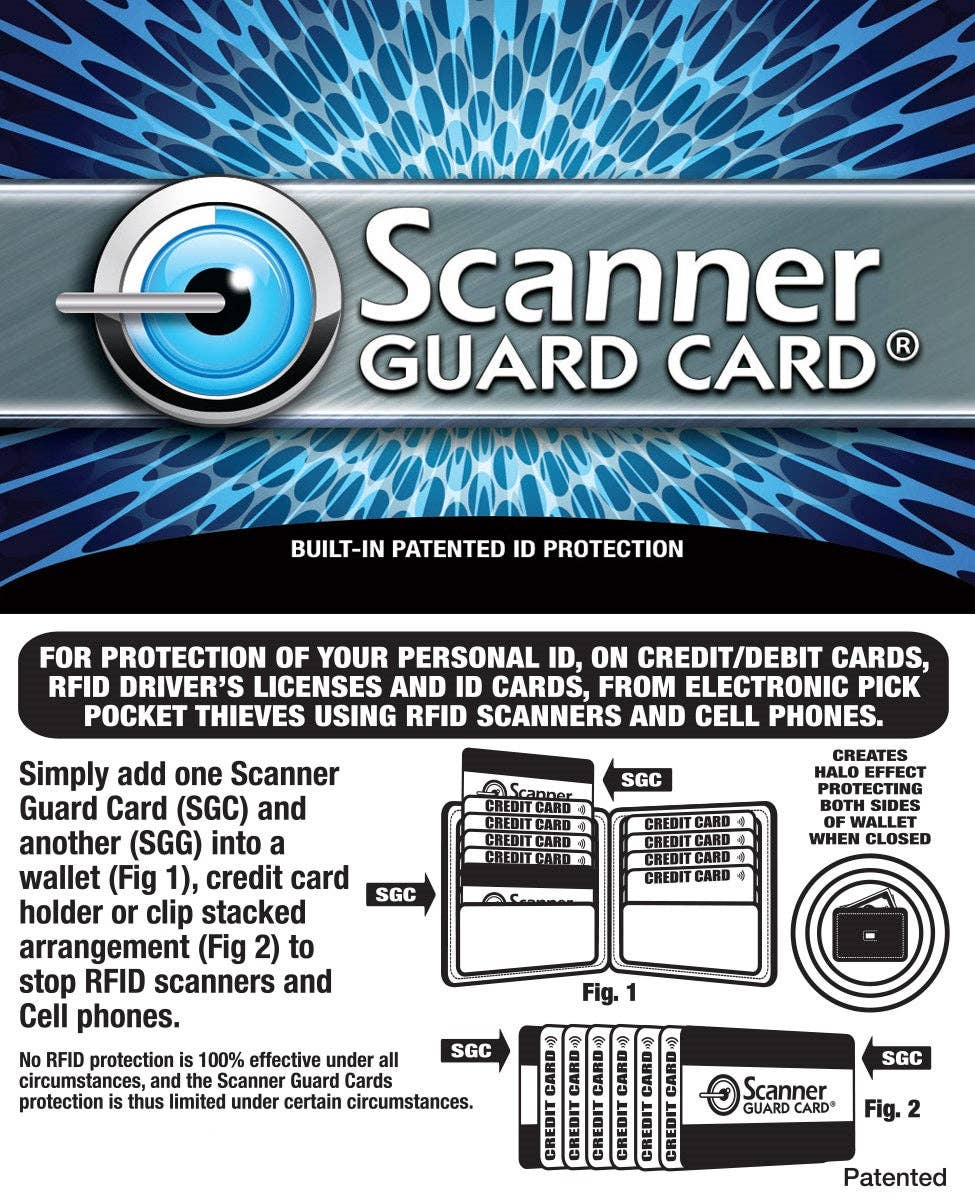 Storus - Wholesale Pasjeshouder - Uniseks - Scanner Guard Card™1